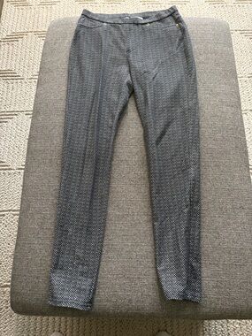 Michael Kors Black and White Patterned Women's Jeggings